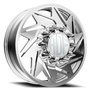 Adf Flex Left Dually - Wheel 26x8.25 8x165.1 Polished 132mm - FREE T-SHIRT INCLUDED! - MINIMUM PURCHASE OF 4 WHEELS | D205PP268220+132L