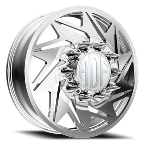 Adf Flex Left Dually Wheel 26x8.25 10x225 Polished 132mm - FREE T-SHIRT INCLUDED! - MINIMUM PURCHASE OF 4 WHEELS | D205PP268227+132L