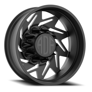 Adf Flex Right Dually Wheel 20x8.25 8x210 Satin Black -167mm - FREE T-SHIRT INCLUDED! | D205SB208226-167R