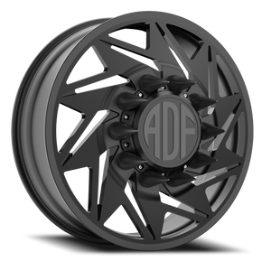 Adf Flex Left Dually Wheel 26x8.25 8x200 Satin Black 132mm - FREE T-SHIRT INCLUDED! - MINIMUM PURCHASE OF 4 WHEELS | D205SB268225+132L
