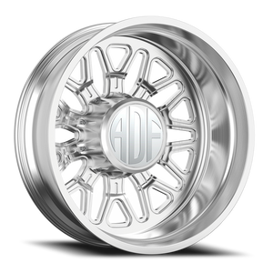 Adf Sportsman Dually Wheel 26x8.25 8x165.1 Brushed -156mm - FREE T-SHIRT INCLUDED! - MINIMUM PURCHASE OF 4 WHEELS | D301BR268222-156