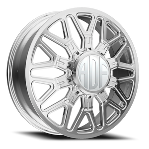 Adf Sportsman Dually - Wheel 26x8.25 8x165.1 Polished 132mm - FREE T-SHIRT INCLUDED! - MINIMUM PURCHASE OF 4 WHEELS | D301PP268220+132