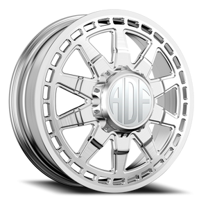 Adf Taladega Dually Wheel 20x8.25 8x170 Brushed 144mm - FREE T-SHIRT INCLUDED! | D302BR208223+144