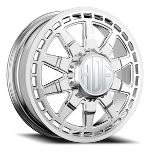 Adf Taladega Dually Wheel 28x8.25 10x225 Brushed 132mm - FREE T-SHIRT INCLUDED! - MINIMUM PURCHASE OF 4 WHEELS | D302BR288227+132
