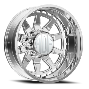 Adf Taladega Dually Wheel 20x8.25 8x210 Polished -167mm - FREE T-SHIRT INCLUDED! | D302PP208226-167