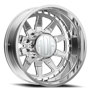 Adf Taladega Dually Wheel 28x8.25 8x210 Polished -156mm - FREE T-SHIRT INCLUDED! - MINIMUM PURCHASE OF 4 WHEELS | D302PP288226-156