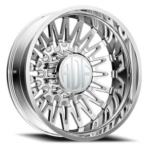 Adf Bobtail Dually Wheel 26x8.25 8x200 Polished -156mm - FREE T-SHIRT INCLUDED! - MINIMUM PURCHASE OF 4 WHEELS | D304PP268225-156