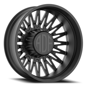 Adf Bobtail Dually Wheel 20x8.25 8x165.1 Satin Black -167mm - FREE T-SHIRT INCLUDED! | D304SB208222-167