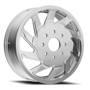Adf Contractor Inner Right Dually Wheel 22x8.25 10x225 Raw 144mm - FREE T-SHIRT INCLUDED! | I203RW228227+144R