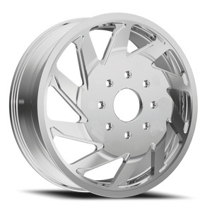 Adf Contractor Inner Left Dually Wheel 28x8.25 8x165.1 Raw 132mm. - FREE T-SHIRT INCLUDED! - MINIMUM PURCHASE OF 4 WHEELS | I203RW288221+132L