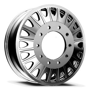 Adf Roulette Inner Dually Wheel 20x8.25 8x200 Raw 144mm - FREE T-SHIRT INCLUDED! | I305RW208225+144