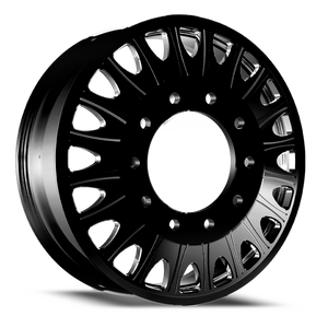 Adf Roulette Inner Dually - Wheel 20x8.25 8x165.1 Satin Black 144mm - FREE T-SHIRT INCLUDED! | I305SB208220+144