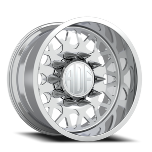 Adf Hot Shot Dually Wheel 22x14 8x200 Polished -76mm - FREE T-SHIRT INCLUDED! - MINIMUM PURCHASE OF 4 WHEELS | S202PP221425-76