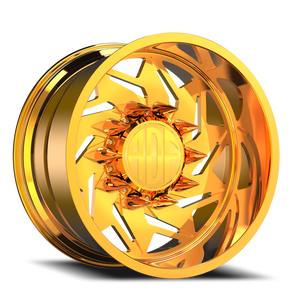 Adf Flex Right Dually Wheel 24x12 8x200 24K Gold -40mm - FREE T-SHIRT INCLUDED! - MINIMUM PURCHASE OF 4 WHEELS | S205GD241225-40R