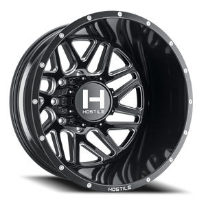 Hostile Sprocket Dually Wheel 20x8.25 8x165.1 Blade Cut -221mm | H401-20828165-221B