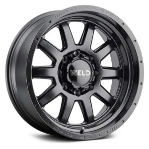 Weld Off-Road Stealth Wheels Rims 20x9 8x165.1 Satin Black 0mm | W10109082501