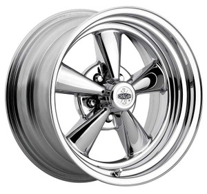 Cragar S/S Super Sport Wheels Rims 15x6 Chrome 2 Piece - Acorn Seat 5x4.75 (5x120.65) -6mm | 61C-563432 | Free Shipping!