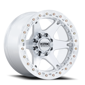 Kmc Km238 Vi Beadlock Wheel 20x10 6x139.7 Machined -48mm - FREE T-SHIRT INCLUDED! | KM238DX20106048N