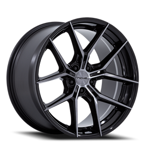 Niche Nc279 Prodigy 5 Wheel 18x8.5 5x120 Gloss Black Dark Tinted Clear 35mm - FREE T-SHIRT INCLUDED! | NC279BT18854935