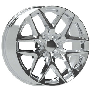 Oe Cv62 Wheels Rims 22x9 6x139.7 Chrome 28mm | CV62-22090-6550-28C