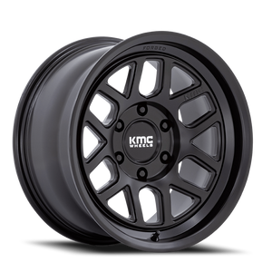 Kmc Km446 Mesa Forged Monoblock Wheel 18x9 6x139.7 Satin Black -12mm - FREE T-SHIRT INCLUDED! | KM446MX18906812N