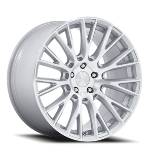 Rotiform Rc201 Lse Wheel 19x8.5 5x112 Gloss Silver w/ Machined Face 45mm - FREE T-SHIRT INCLUDED! | RC201SD19855745