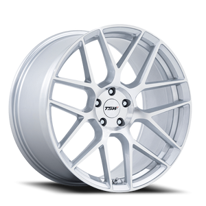 Tsw Tw002 Lasarthe Wheel 22x10.5 5x120 Gloss Silver Machined 38mm - FREE T-SHIRT INCLUDED! | TW002SD22055238