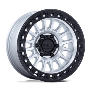 Kmc Km552 Ims Wheels Rims 18x9 8x165.1 Machined W/ Black Lip 18mm | KM552DB18908018