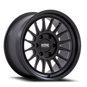 Kmc Km447 Impact Forged Monoblock Wheel 18x9 6x139.7 Satin Black -12mm - FREE T-SHIRT INCLUDED! | KM447MX18906812N