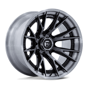 Fuel Fc402 Catalyst Wheels Rims 22x12 8x180 Gloss Black With Brushed Gray Tint Face & Lip -44mm | FC402BT22128844N