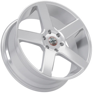 Dnk 708 Wheels Rims 22x9.5 6x139.7 Silver Machined 25mm | 708SMF-229560+25
