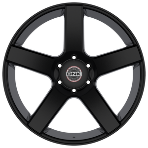 Dnk 708 Wheels Rims 24x10 6x139.7 Gloss Black 25mm | 708GB-241060+25