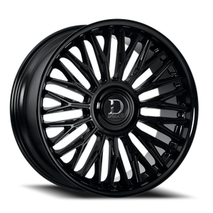 Dolce Luxury Lusso Wheel 22x9.5 6x135 & 6x139.7 Gloss Black 18mm - FREE T-SHIRT INCLUDED! | LUSSO-229536GB18