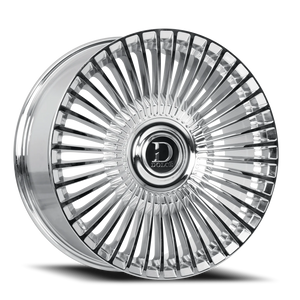 Dolce Luxury Trento Wheel 22x9.5 6x135 & 6x139.7 Chrome 35mm - FREE T-SHIRT INCLUDED! | TRENTO-229536C