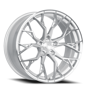 DOORBUSTER PRICING! - Dolce Performance Aria Wheel 19x9.5 5x120 Gloss Silver Machined 40mm - FREE T-SHIRT INCLUDED! | ARIA-99545GSF
