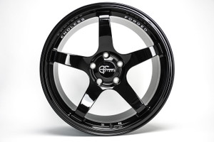 Endless Forged F01 Wheels Rims 18x9.5 5x120 Gloss Black 22mm | F01-89512-22-MBK