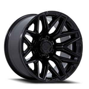Fuel Flux Wheel 22x10 8x180 Gloss Black -18mm - FREE T-SHIRT INCLUDED! | FC854BX22108818N