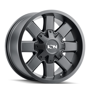 Ion 141 Wheels Rims 18x9 8x165.1 Satin Black 18mm | 141-8981B18