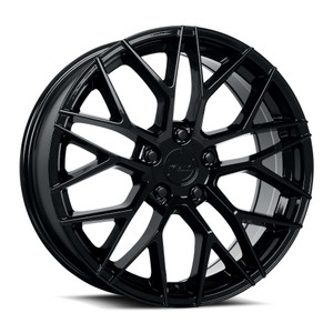 Katana Kr01 Wheels Rims 17x7.5 5x100 Gloss Black 40mm | KR01-177550GB