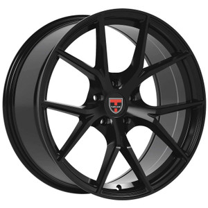 Tuscani 205 Wheels Rims 18x8 5x112 Gloss Black 40mm | 205GB-18811+40