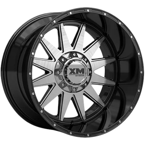 XM Offroad Xm-312 20x10 6x135 6x139.7 Brushed Black 12 Wheels