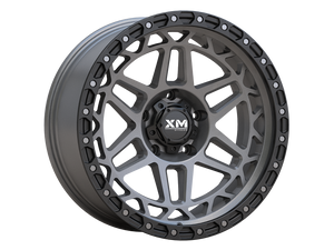 XM Offroad Xm-700 17x9 6x139.7 Semi Gunmetal Black 0 Wheels