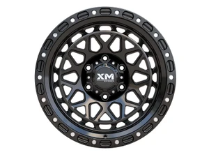 Xm Offroad Xm-701 Wheels Rims 17x9 6x139.7 Semi Matte Black 0mm | XM7011796139701062SMB