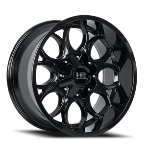Hardrock Offroad H713 Horseshoe Wheel 20x9 8x165.1 Gloss Black 0mm | H713-209081000GB