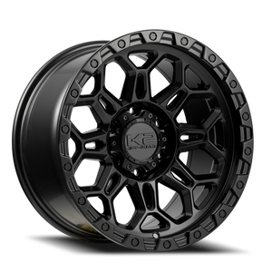 K2 Maverick K23 Wheel 17x9 6x139.7 Semi Matte Black 0mm | K231796139+00MB