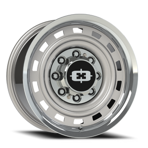 Vision 54 Cheyenne Wheel 17x9 8x180 Silver w/ Machined Lip 12mm | 54-7987SML12