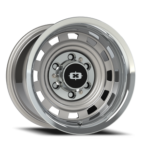Vision 54 Cheyenne Wheel 22x10 6x139.7 Silver w/ Machined Lip -25mm | 54-22083SML-25
