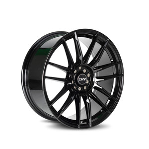 Drw D22 Wheels Rims 17x7.5 5x100 5x114.3 Gloss Black 38mm | D22-177510H3873B
