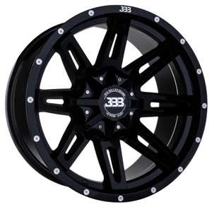 Big Baller Brand H138 Lb4 Wheels Rims 18x10 Blank Custom Drilled Gloss Black -25mm | H138-LB4-1865