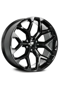 Replica 101 Wheels Rims 22x9 6x139.7 Gloss Black 24mm | 101GB-229060+24BC